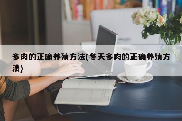 多肉的正确养殖方法(冬天多肉的正确养殖方法)