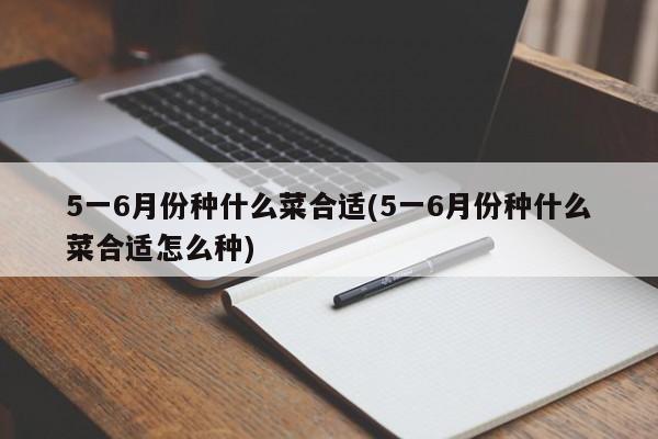 5一6月份种什么菜合适(5一6月份种什么菜合适怎么种)